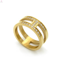 Finger Band Mosaik Cz Zirkon Gold H Brief Ring